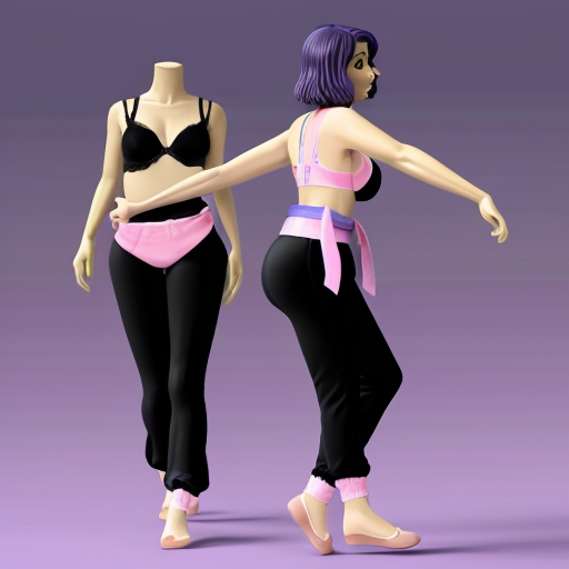 90's disney's 2d aladdin style comic dark blue background and panels of Panel 1 as two black haired women the first black haired curvy figure woman with pink harem pants, pink bra and sash and curved slippers and second black haired curvy figure woman with lavender color harem pants bra and sash with lavender color curved slippers as they dance a sort of ballet. Panel 2 then first the first black haired curvy figure woman with pink harem pants, pink bra and sash and curved slippers then swings the second black haired curvy figure woman with lavender color harem pants bra and sash with lavender color curved slippers through the air and she goes into a spin as she lands. Panel 3 when the second black haired curvy figure woman with lavender color harem pants bra and sash with lavender color curved slippers comes out of her spin then her hair has become a staircase which the the first black haired curvy figure woman with pink harem pants, pink bra and sash and curved slippers ascends before taking a dive into the water below with a colossal splash in the water. Panel 4 The first the first black haired curvy figure woman with pink harem pants, pink bra pink and sash and pink curved slippers and then her pink curved slippers is a canoe and paddles around the lake, using a telescope and a paddle. Panel 5 Meanwhile, the second black haired curvy figure woman with lavender color harem pants bra and sash with lavender color curved slippers comes out of the lake and pretends to be a fountain 