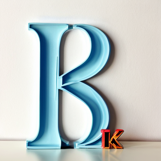 Letter k super stuning