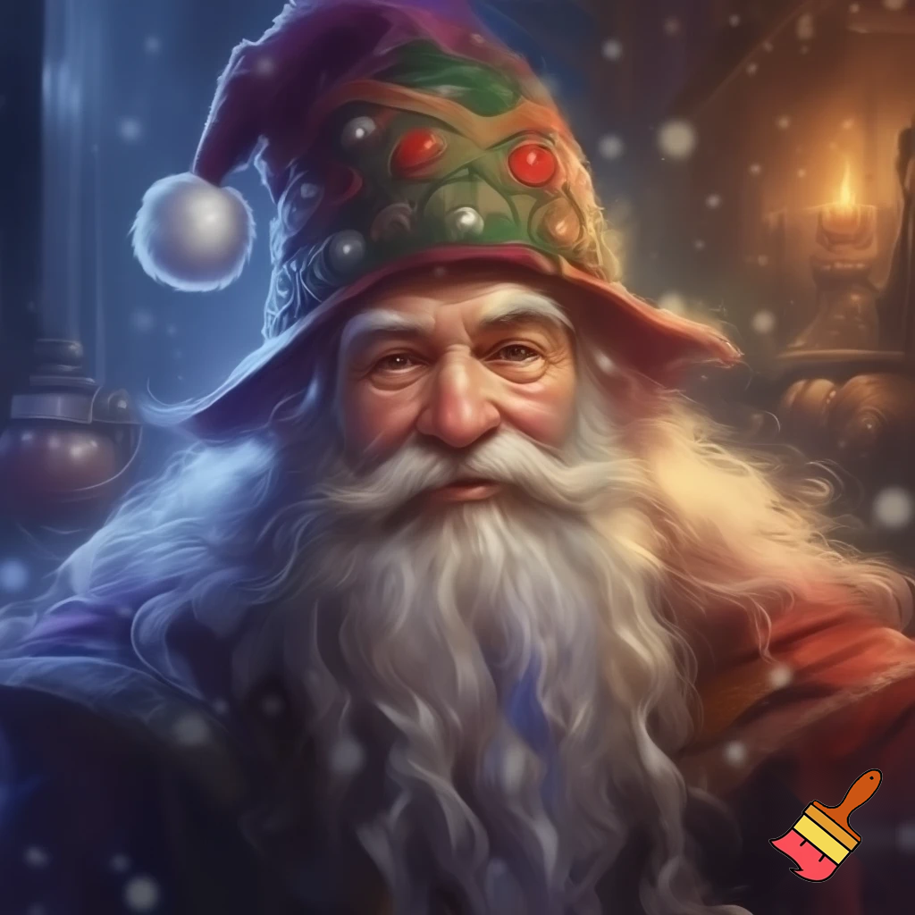 Wizard Christmas hat