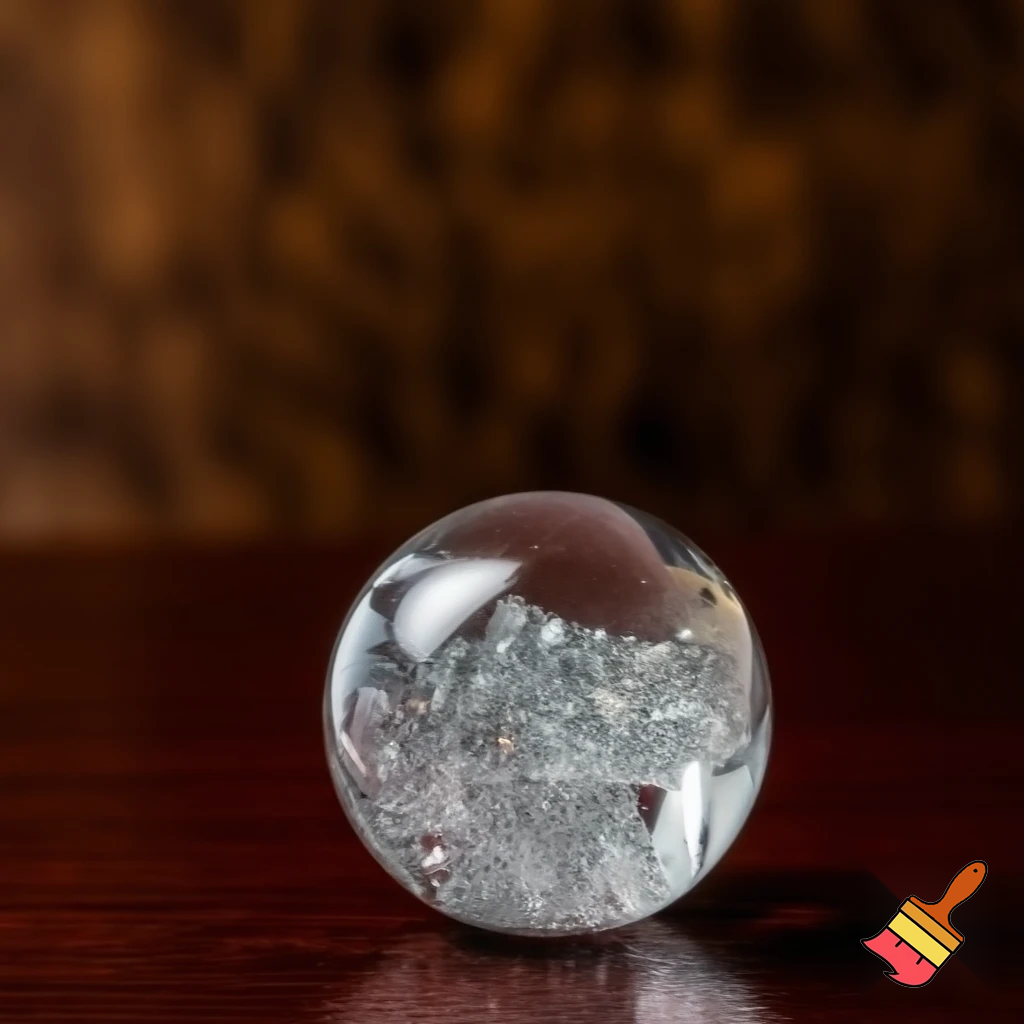 Stick crystal ball
