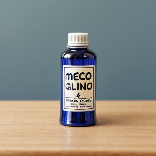  a glue bottle with glue inside with the label called mecos