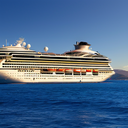 hydra chasing cruise ship
