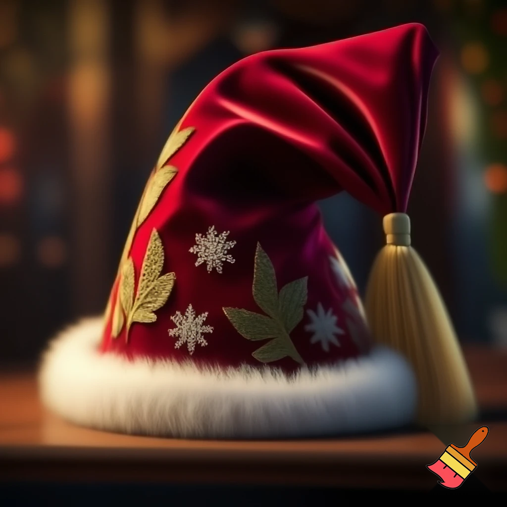 Christmas wizard hat