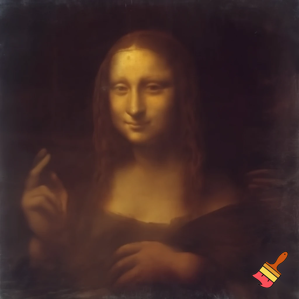 Unknown piece of art from leonardo da vinci