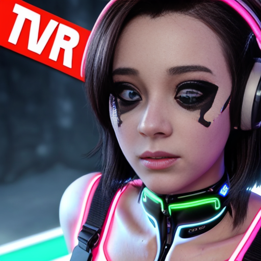 生成一张霓虹赛博风 YouTube 缩略图，动漫 VTuber 对社交媒体热帖和实时聊天做出夸张震惊反应，表情强烈、文字醒目、像真实热视频封面。