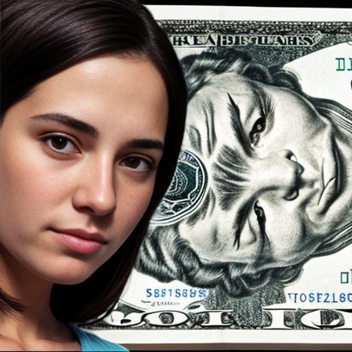 jewish person streotype looking at money greedily