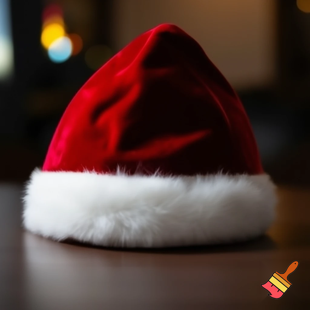 A Christmas hat