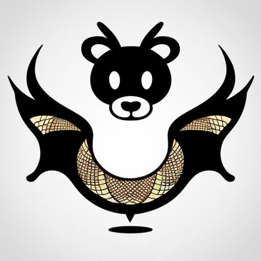 A dragon with 4 wings it looks like its snoring it has round slick scales with an orange tongue tufted hair on its head long tail with shorts barbs with huge orange eyes and a long snout with small nostrils make it look cute and more animated make it a girl dragon make it cute