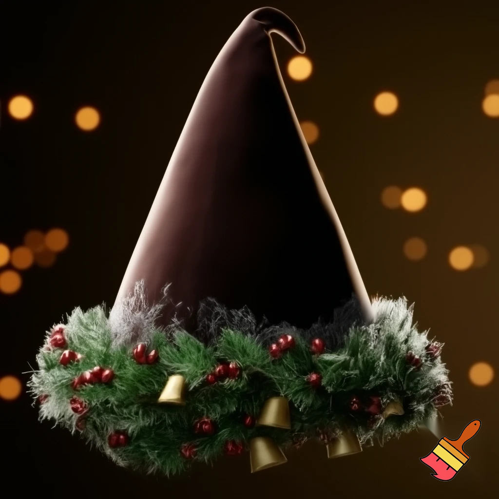 A wizard Christmas hat
