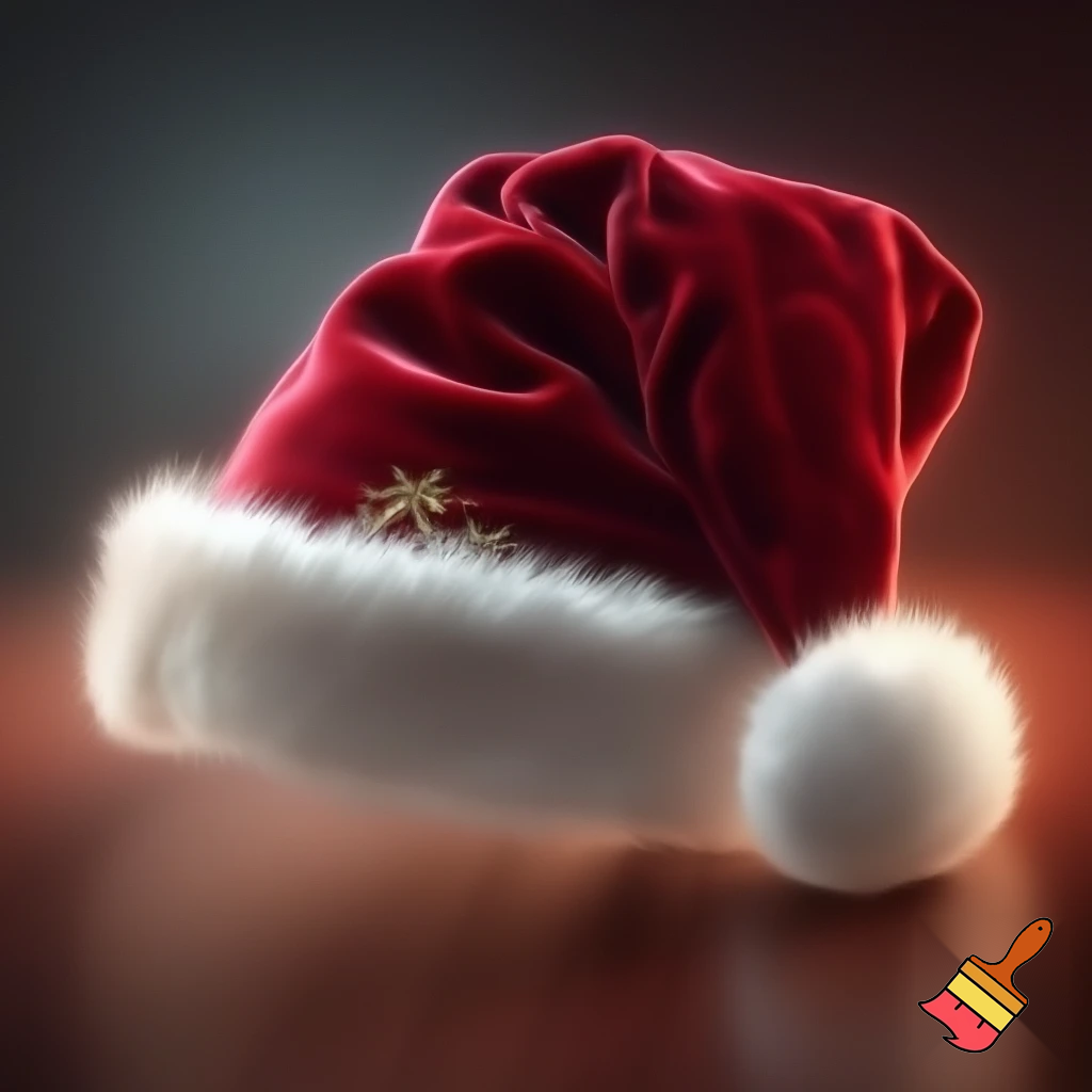 Elf Santa Claus hat velvet Santa Claus elf hat Santa Claus 