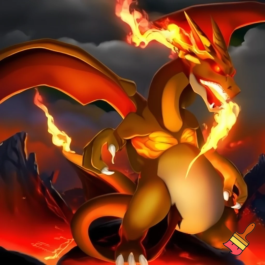agumon digimon pokemon charizard fusion