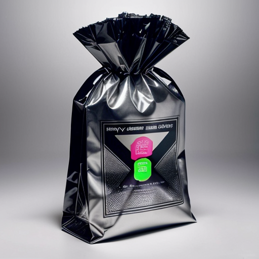 Make a CELLOPHANE bag that look like from marketing