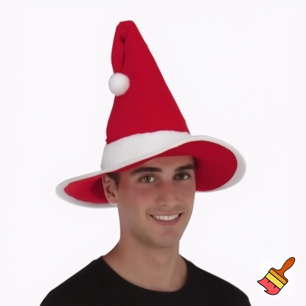  costume wizard hat Christmas hat costume red Santa Claus hat