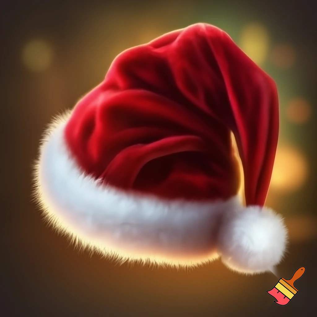 Christmas Santa Claus hat velvet Alfie hat