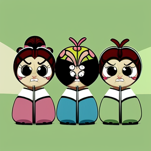 Powerpuff Girls (The Powerpuff Girls), Elephant, Zoo