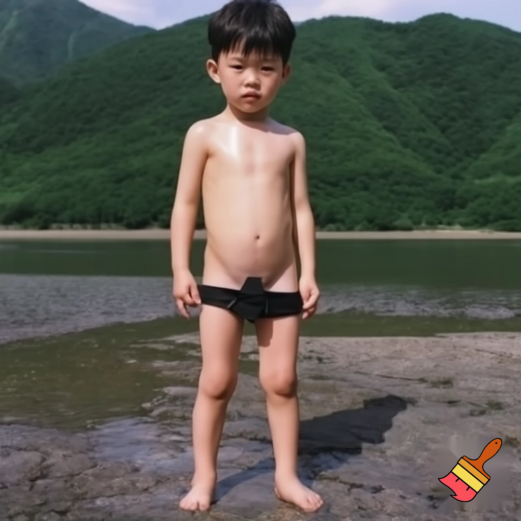 Korean hot naked boy from front Fac towards  me showing full body