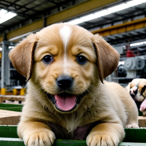 factory where they make puppies