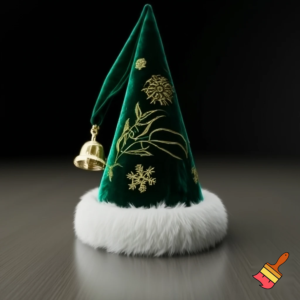 Christmas wizard hat