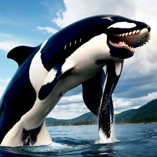 Orca eating a woman 