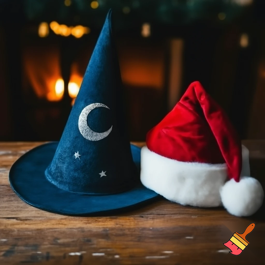 Wizard hat Christmas hat
