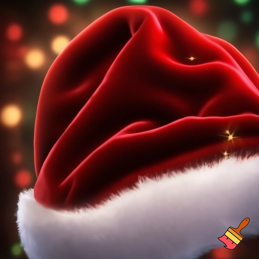 Santa Claus hat velvet Christmas Santa Claus hat 