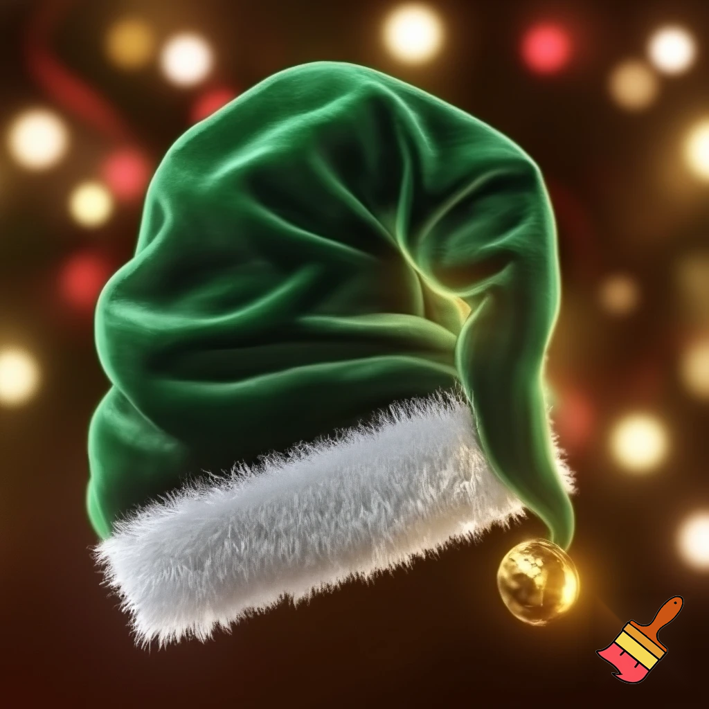 Elf hat Christmas elf hat velvet