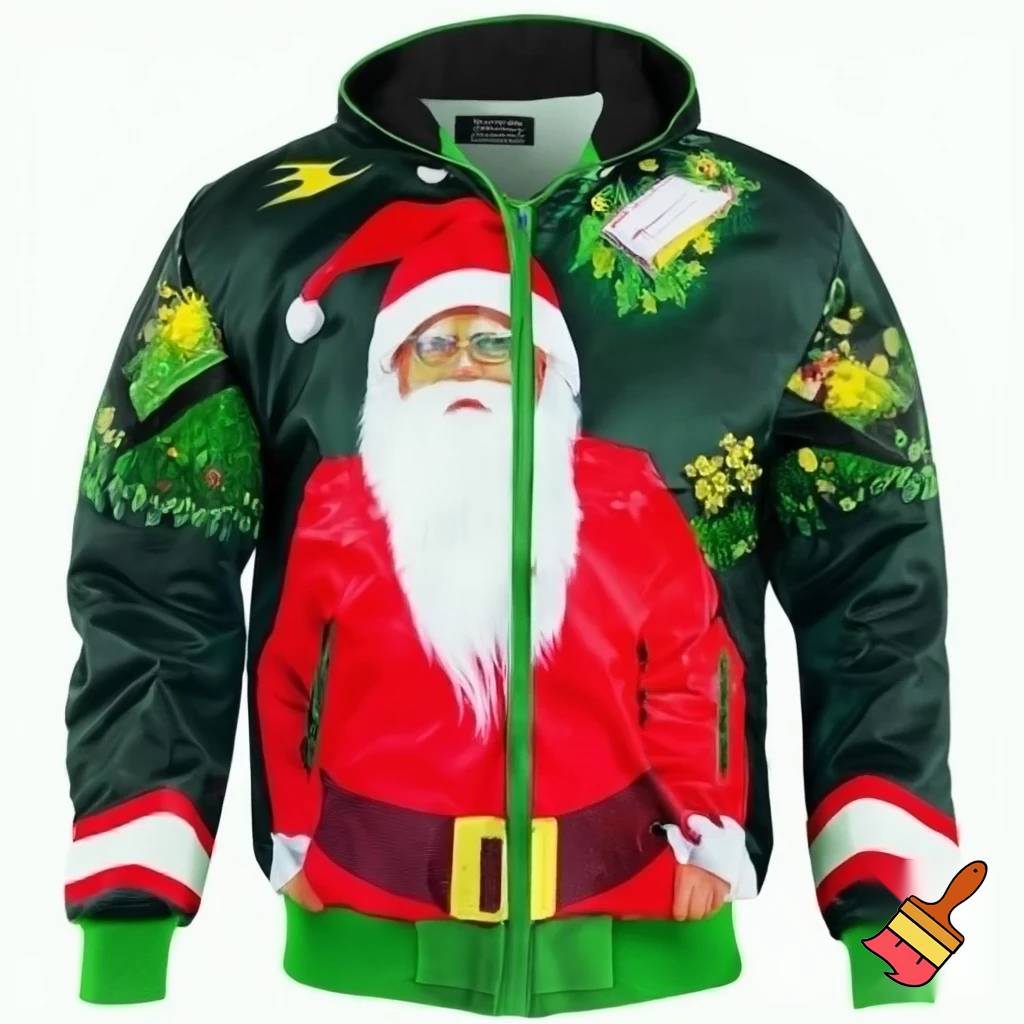 A wizard jacket Christmas jacket Santa Claus wizard