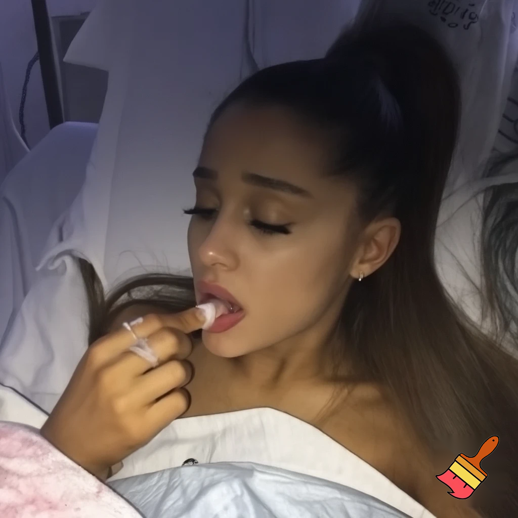 Ariana grande in the hospital sucking a penis