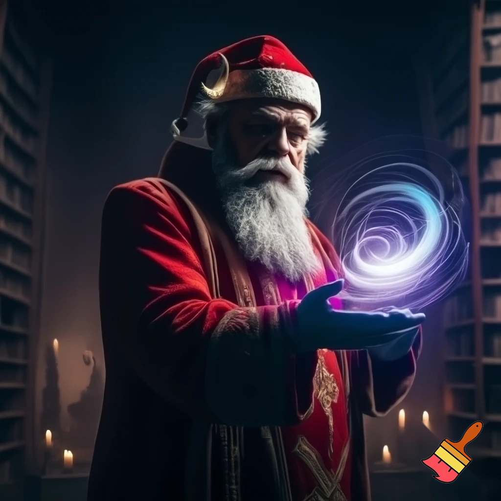 Santa Claus wizard✨🎄 Santa Claus hat