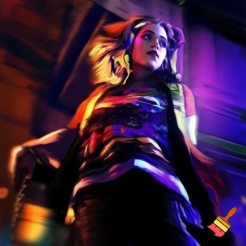 Megan from katseye in gnarly era