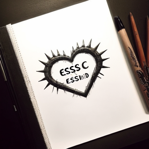 Can u draw me a band logo SHUWUVI in a metal gothic font  I want little hearts and crosses incorporated in it and I want I with some spikes and kind of cyber sigilistic esc