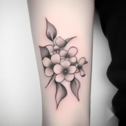 may birth flower tattoo