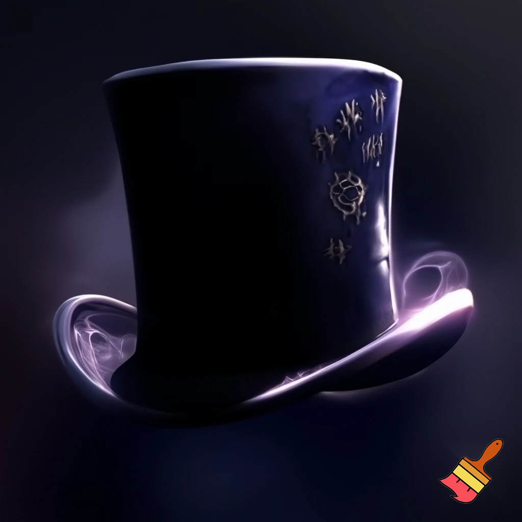 A magic hat velvet black black