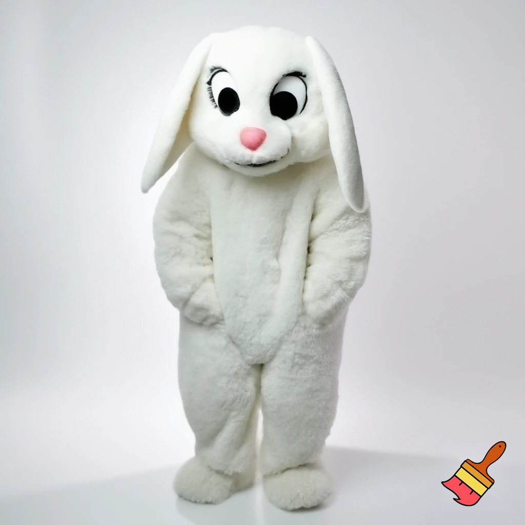  Mascot costume Easter bunny costume