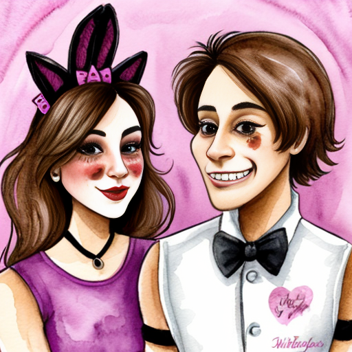 Show me what would happen if a boyfriend and girlfriend "Friday night funkin" were captured by female animatronics fnaf 2 , who then decided to make the boyfriend a girl (change his gender and appearance) and put the girl (boyfriend gender) in a cute sexy bunny animatronic costume, and the wife girlfriend in a female animatronic cat costume. Both died in agony. ( Blood ) How would the spirit of the girl (boyfriend gender) and his wife (girlfriend) react afterward?