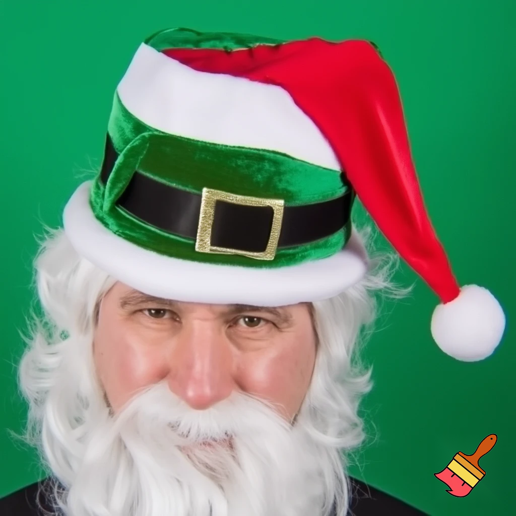 Christmas wizard hat read velvet Santa Claus hat