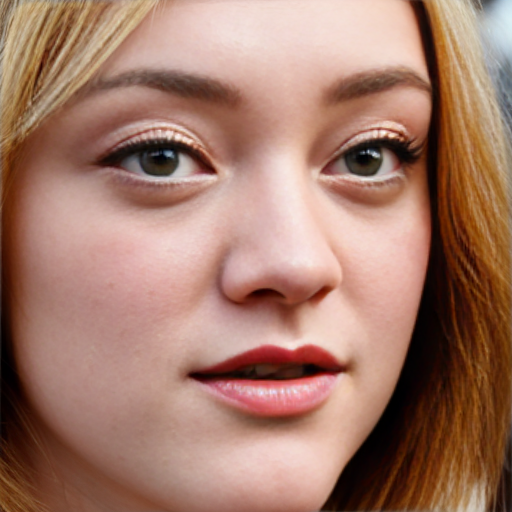 Dakota Fanning, close up shot, face, blonde hair,