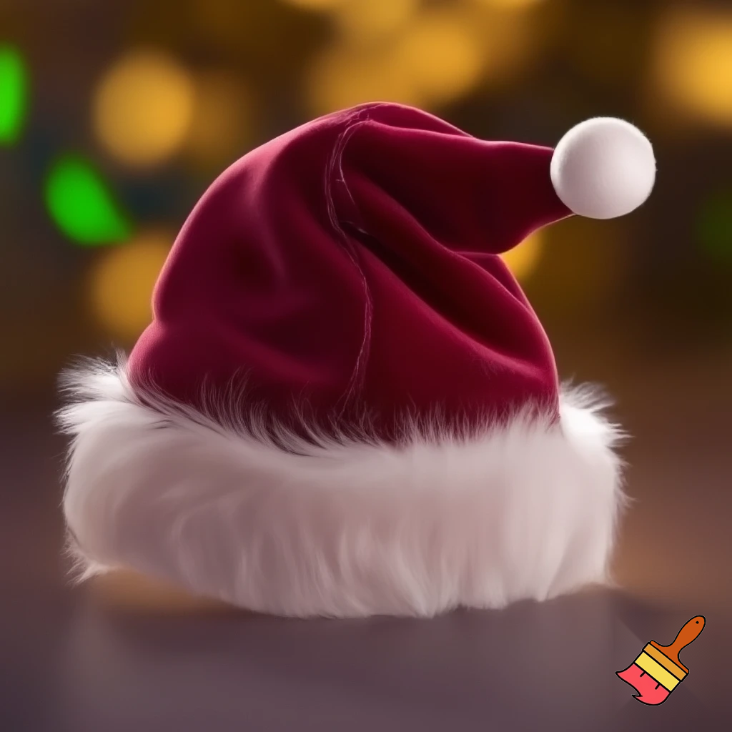 Christmas hat velvet elf on the shelf hat velvet