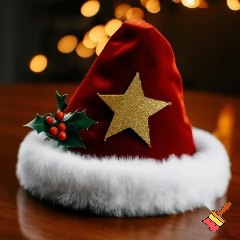 Christmas wizard hat