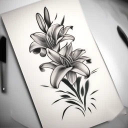 may birth flower tattoo