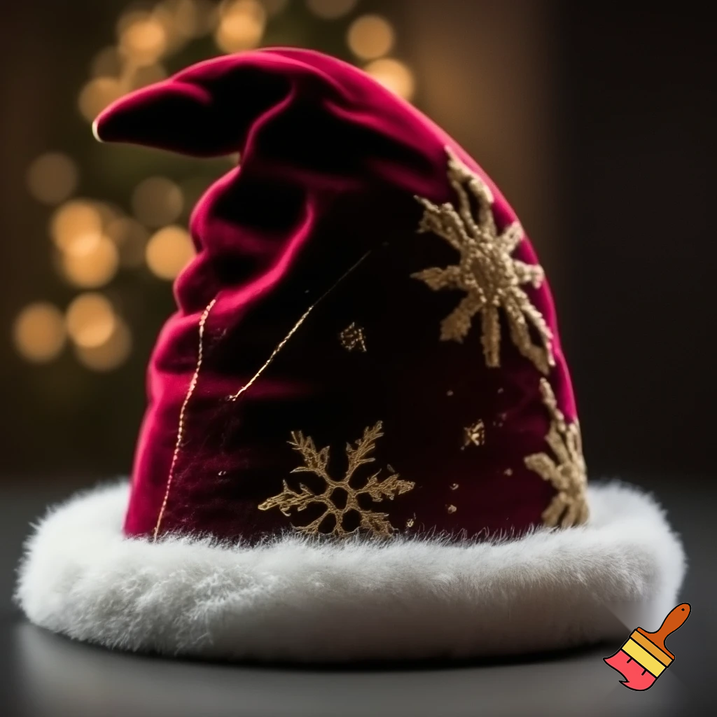 Christmas wizard hat