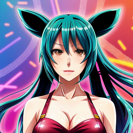 scary hatsune miku distorted
