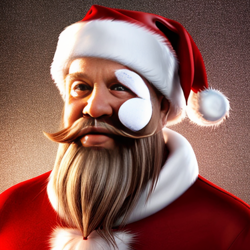 Santa Claus video Santa Claus hat