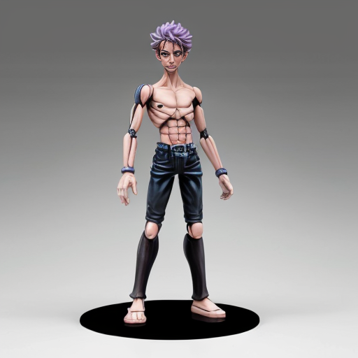 JoJo stand, bad quality, humanoid, there may be different colors, single-color background, manga style, there may be different processes, no hair, no human, no human face, different pose