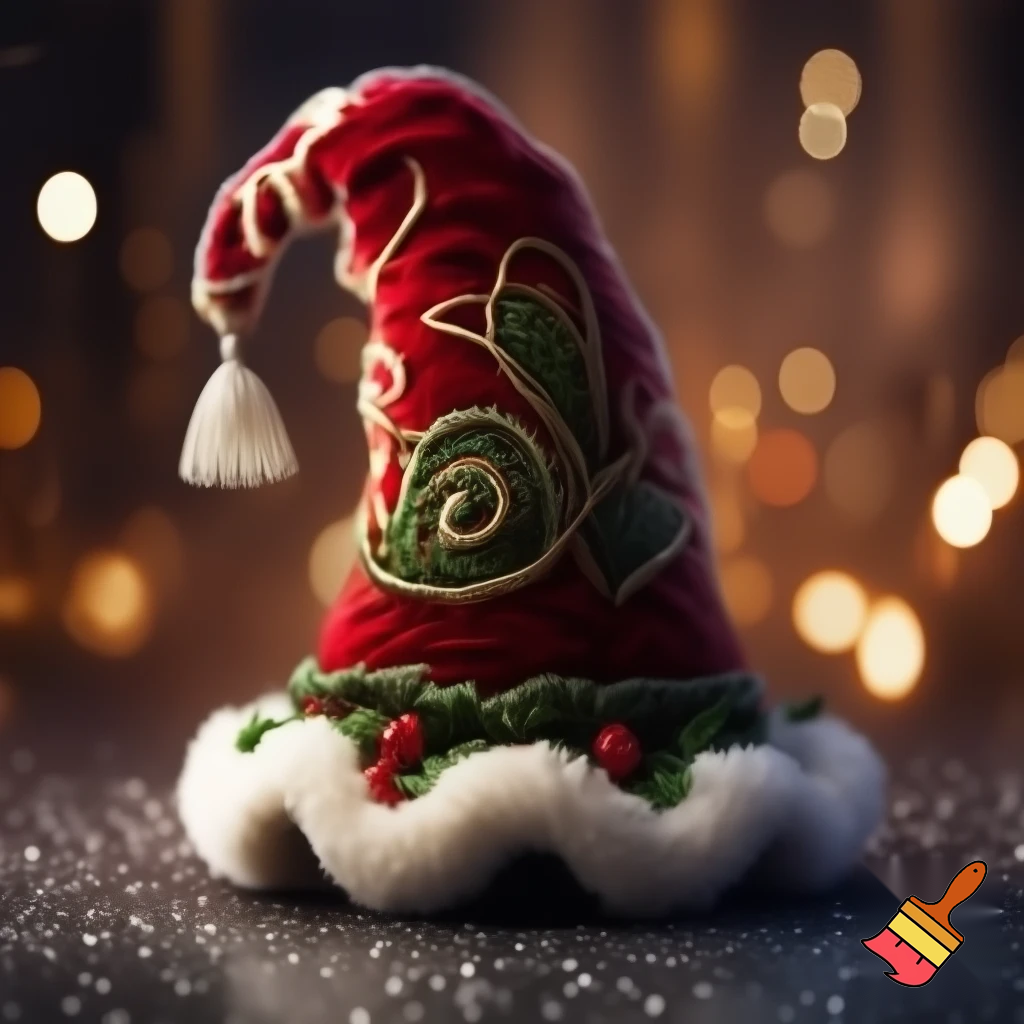 Our Christmas wizard hat