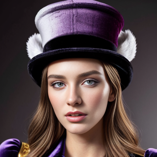 Purple and gold top hat velvet glitter gold purple purple and white purple and white