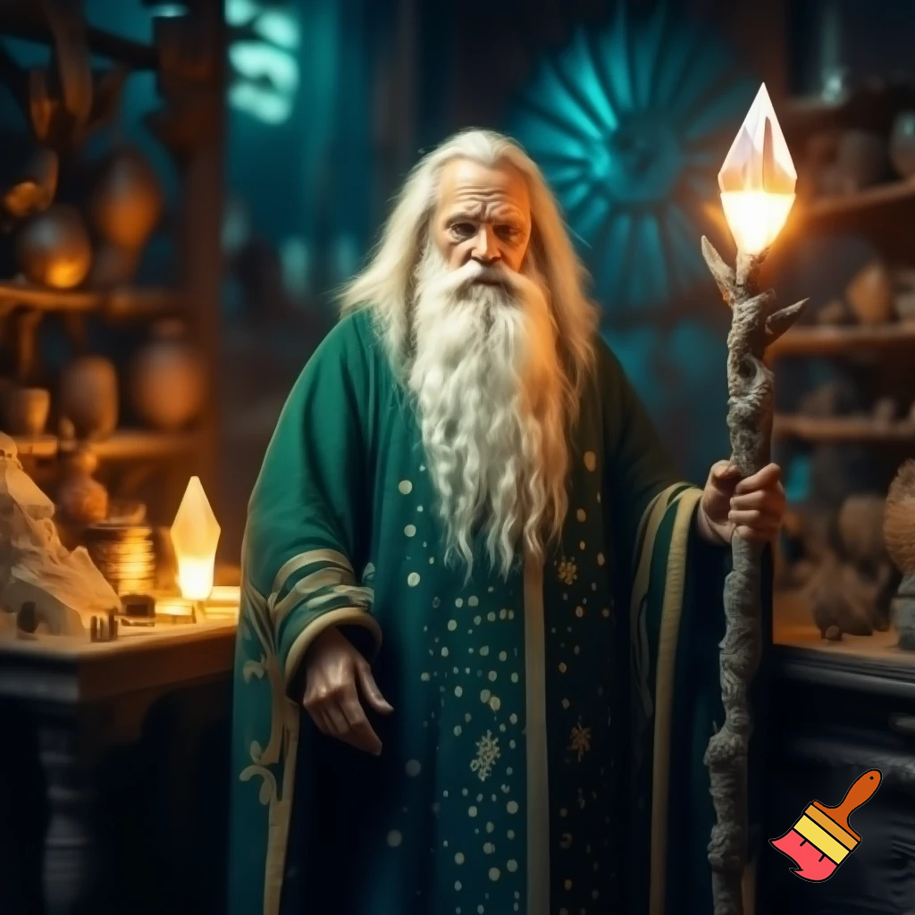 Santa Claus the wizard