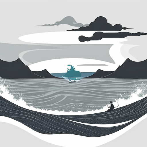 From the vast caverns of old ocean's bed,
Fair Santa Cruz, arising, laves her waist,
The threat'ning waters roar on every side,
For every side by ocean is embrac'd.