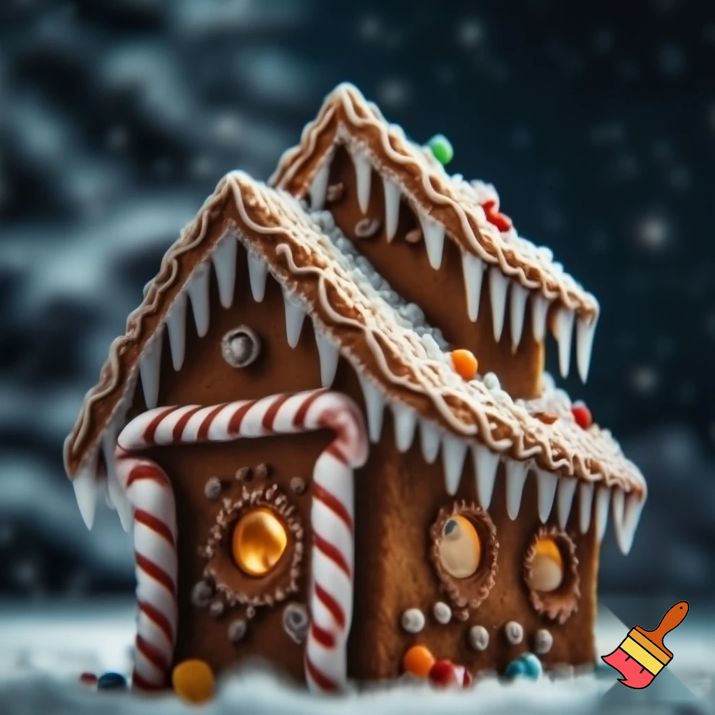 Christmas gingerbread house