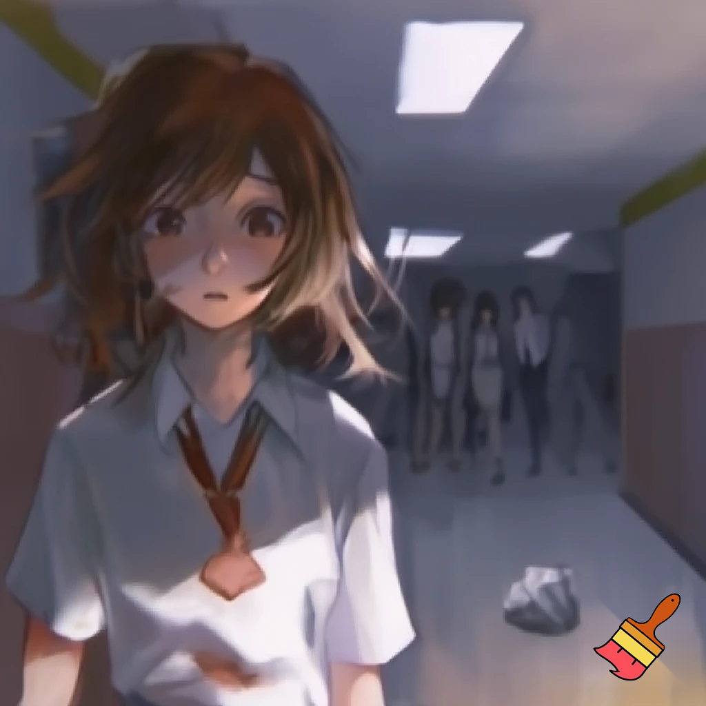 Watamote anime girl